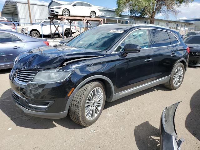 2LMTJ6LR8GBL83508 - 2016 LINCOLN MKX RESERVE შავი ფოტო 1