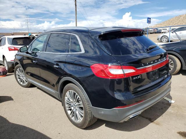 2LMTJ6LR8GBL83508 - 2016 LINCOLN MKX RESERVE შავი ფოტო 2