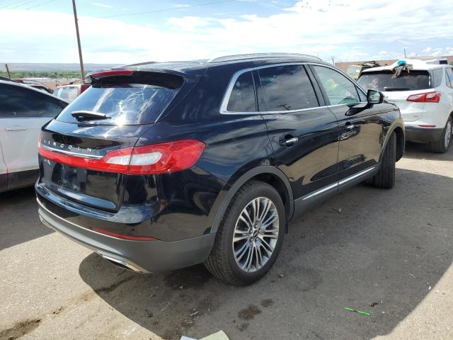 2LMTJ6LR8GBL83508 - 2016 LINCOLN MKX RESERVE შავი ფოტო 3