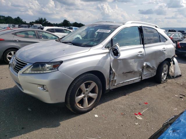 2T2BK1BA9FC313895 - 2015 LEXUS RX 350 BASE SILVER photo 1