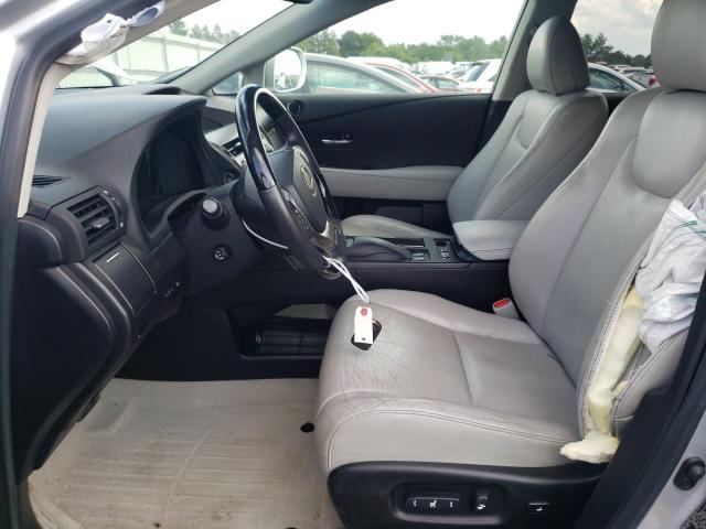 2T2BK1BA9FC313895 - 2015 LEXUS RX 350 BASE SILVER photo 7