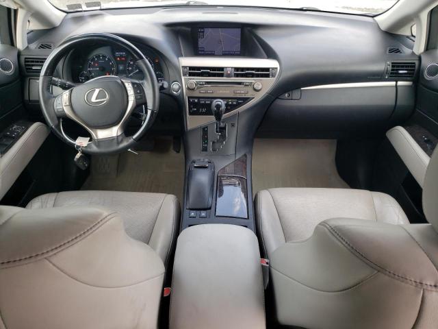 2T2BK1BA9FC313895 - 2015 LEXUS RX 350 BASE SILVER photo 8