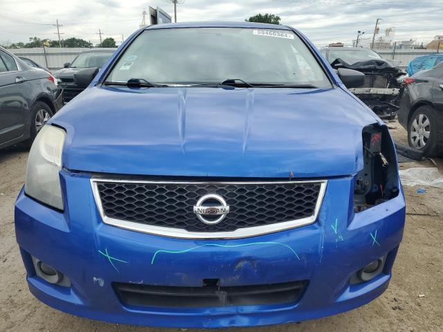 3N1AB6AP9CL656060 - 2012 NISSAN SENTRA 2.0 BLUE photo 5