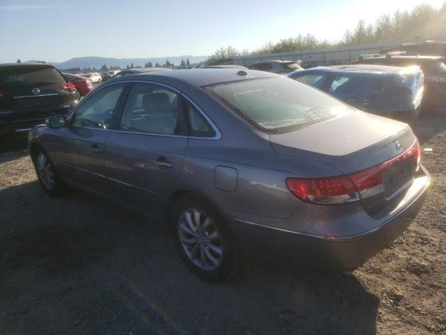 KMHFC46F27A226948 - 2007 HYUNDAI AZERA SE GRAY photo 2