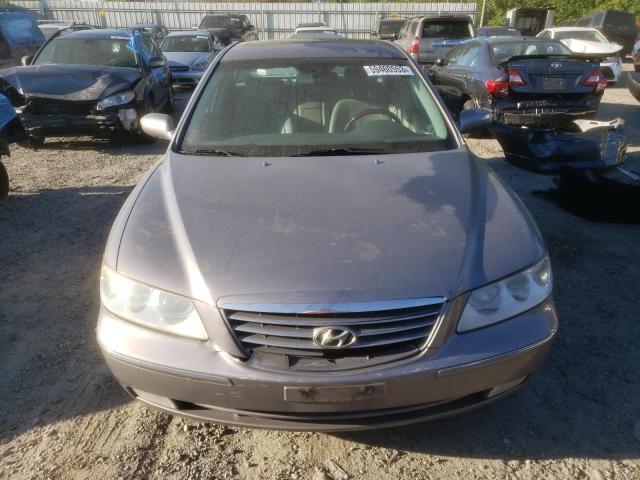 KMHFC46F27A226948 - 2007 HYUNDAI AZERA SE GRAY photo 5