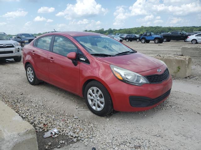 KNADM4A34F6455314 - 2015 KIA RIO LX RED photo 4