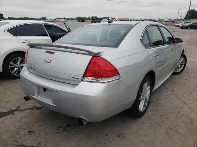 2G1WC5E32E1152593 - 2014 CHEVROLET IMPALA LIM LTZ SILVER photo 4