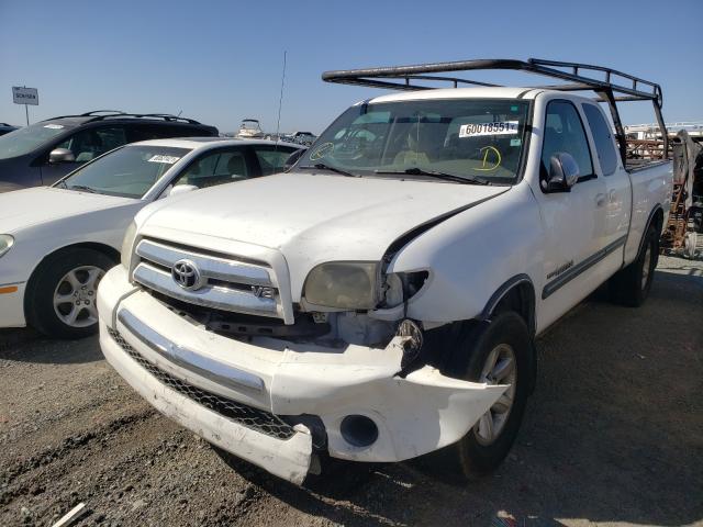 5TBRT34155S471268 - 2005 TOYOTA TUNDRA ACCESS CAB SR5 WHITE photo 2