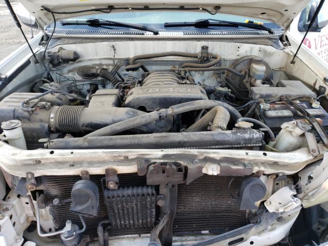 5TBRT34155S471268 - 2005 TOYOTA TUNDRA ACCESS CAB SR5 WHITE photo 7