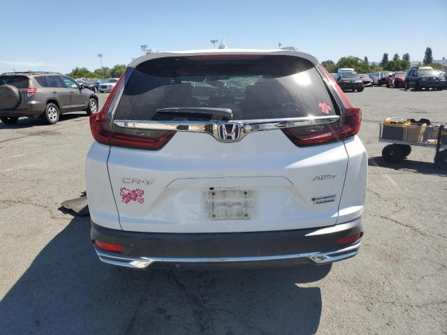 7FART6H97LE018591 - 2020 HONDA CR-V TOURING WHITE photo 6