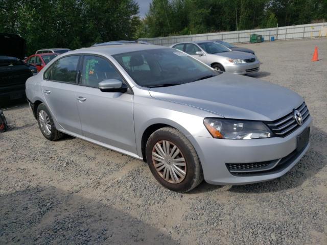 1VWAP7A30EC023296 - 2014 VOLKSWAGEN PASSAT SE S SILVER photo 4