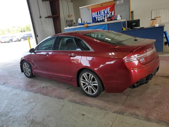 3LN6L2G92DR812516 - 2013 LINCOLN MKZ RED photo 2