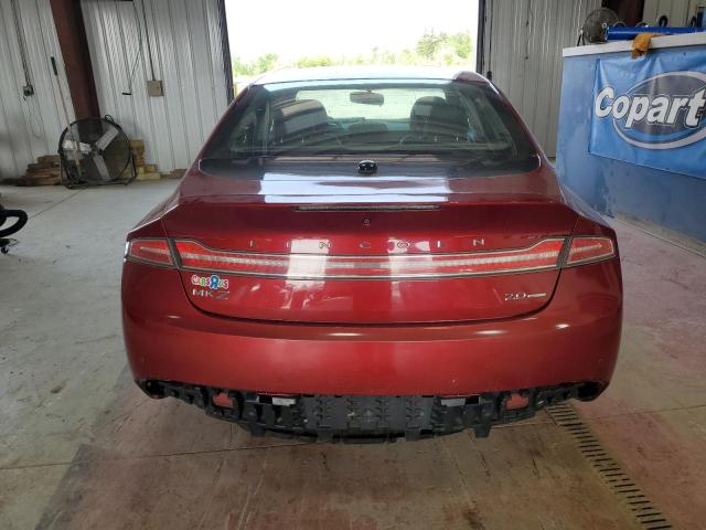 3LN6L2G92DR812516 - 2013 LINCOLN MKZ RED photo 6
