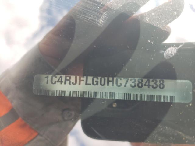 1C4RJFLG0HC738438 - 2017 JEEP GRAND CHER TRAILHAWK Ağ foto 14