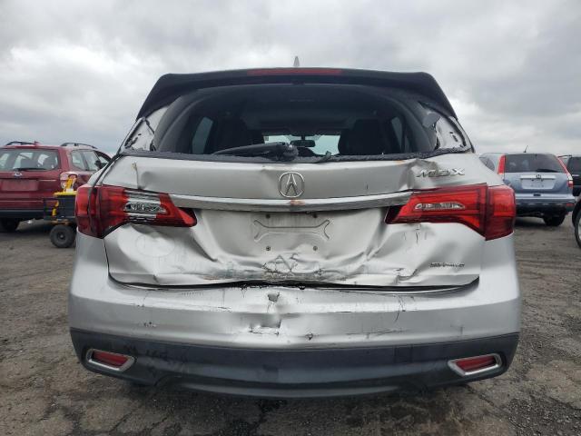 5FRYD4H25EB034382 - 2014 ACURA MDX SILVER photo 6