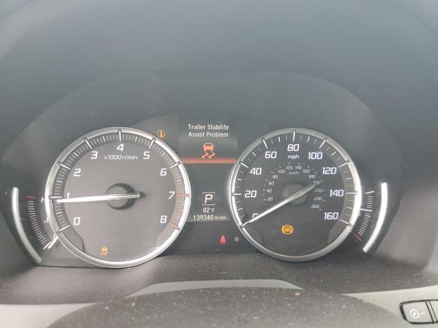 5FRYD4H25EB034382 - 2014 ACURA MDX SILVER photo 9