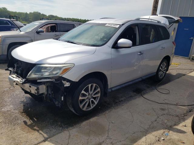 5N1AR2MN0DC651446 - 2013 NISSAN PATHFINDER S SILVER photo 1