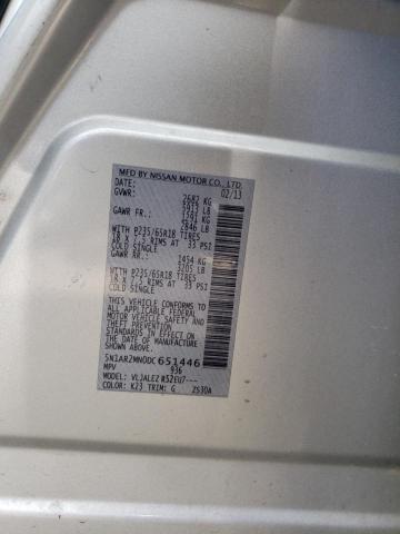 5N1AR2MN0DC651446 - 2013 NISSAN PATHFINDER S SILVER photo 14