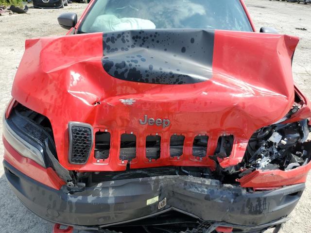 1C4PJMBX2KD410422 - 2019 JEEP CHEROKEE TRAILHAWK RED photo 11