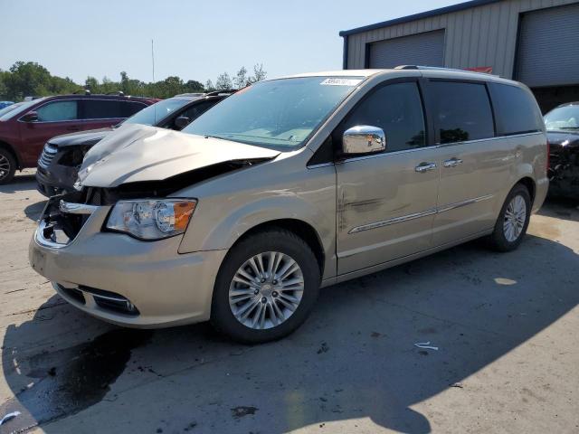 2C4RC1GG1ER169559 - 2014 CHRYSLER TOWN & COU LIMITED GOLD photo 1