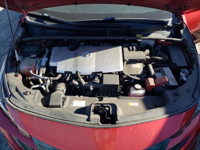 JTDKARFP4H3024956 - 2017 TOYOTA PRIUS PRIM 红色 照片 11