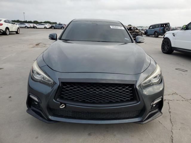 JN1EV7AP4JM350188 - 2018 INFINITI Q50 LUXE CHARCOAL photo 5