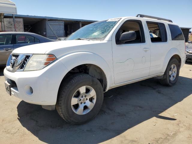 5N1AR18B68C633288 - 2008 NISSAN PATHFINDER S WHITE photo 1