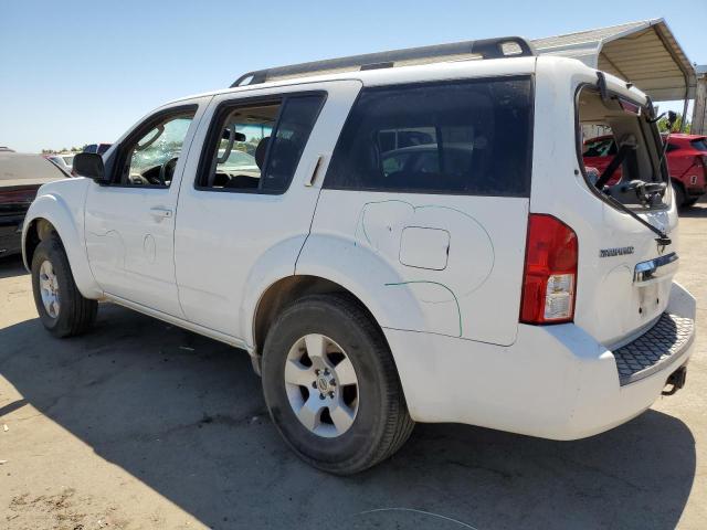5N1AR18B68C633288 - 2008 NISSAN PATHFINDER S WHITE photo 2