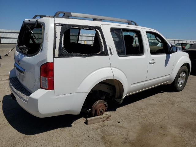 5N1AR18B68C633288 - 2008 NISSAN PATHFINDER S WHITE photo 3