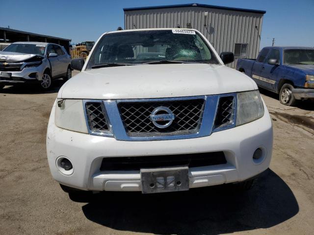 5N1AR18B68C633288 - 2008 NISSAN PATHFINDER S WHITE photo 5