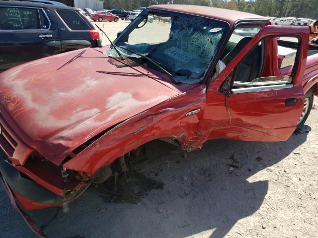 4F4YR12U81TM15086 - 2001 MAZDA B3000 RED photo 9