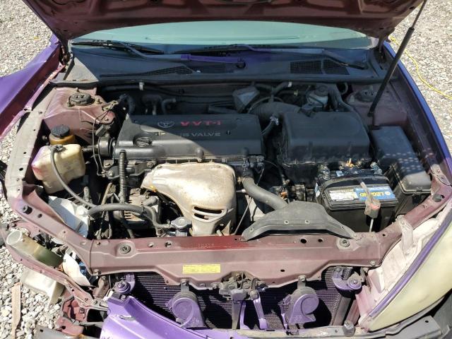 4T1BE32KX2U580276 - 2002 TOYOTA CAMRY LE PURPLE photo 11