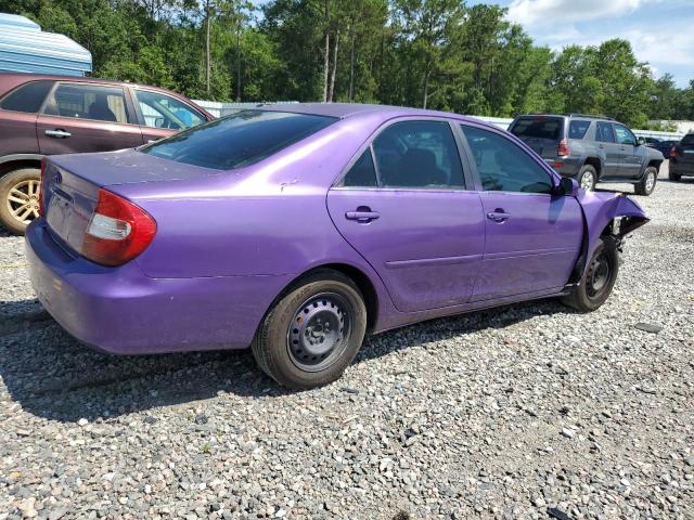 4T1BE32KX2U580276 - 2002 TOYOTA CAMRY LE PURPLE photo 3