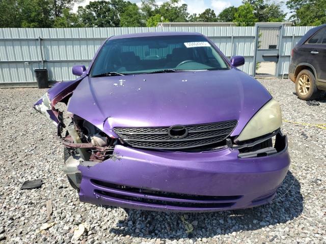 4T1BE32KX2U580276 - 2002 TOYOTA CAMRY LE PURPLE photo 5