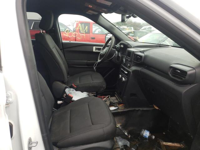 1FM5K8ABXLGC93539 - 2020 FORD EXPLORER POLICE INTERCEPTOR 白色 照片 5