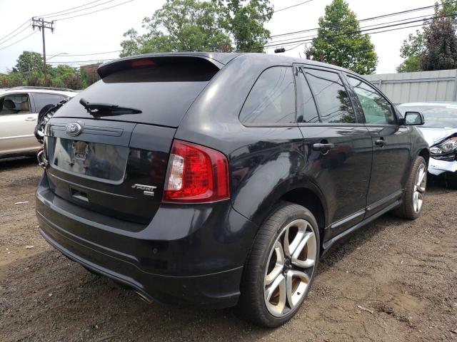 2FMDK4AK6DBA56253 - 2013 FORD EDGE SPORT BLACK photo 3