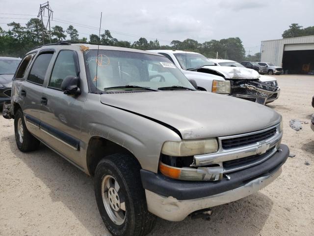 1GNEC13T01J228236 - 2001 CHEVROLET TAHOE C1500 TAN photo 1