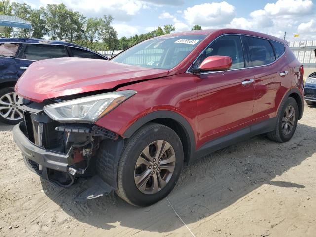 5XYZT3LB1EG145370 - 2014 HYUNDAI SANTA FE S RED photo 1