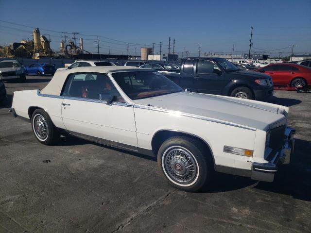 1G6EL6787FE606793 - 1985 CADILLAC ELDORADO BIARRITZ WHITE photo 4