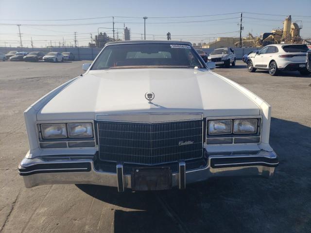 1G6EL6787FE606793 - 1985 CADILLAC ELDORADO BIARRITZ WHITE photo 5