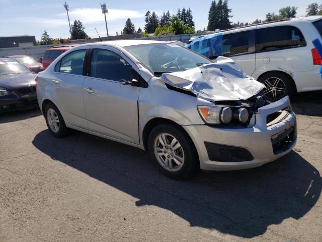 1G1JC5SG6D4177615 - 2013 CHEVROLET SONIC LT SILVER photo 4