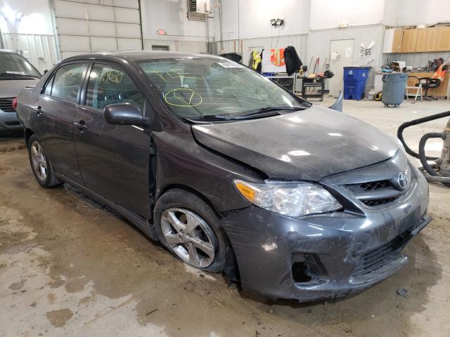 2T1BU4EE0BC658239 - 2011 TOYOTA COROLLA BASE GRAY photo 1