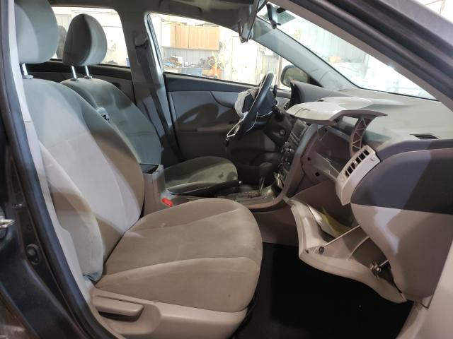 2T1BU4EE0BC658239 - 2011 TOYOTA COROLLA BASE GRAY photo 5
