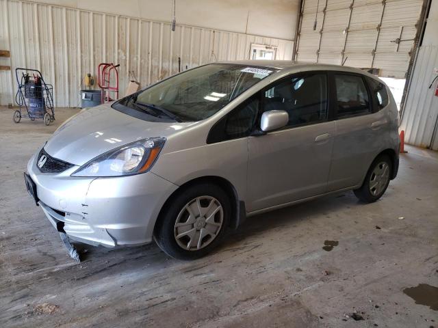 JHMGE8H36DC076421 - 2013 HONDA FIT SILVER photo 1