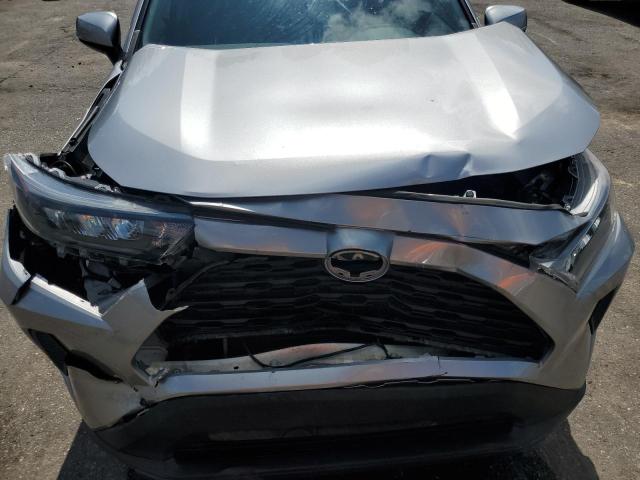 JTMK1RFVXMD065272 - 2021 TOYOTA RAV4 LE SILVER photo 12