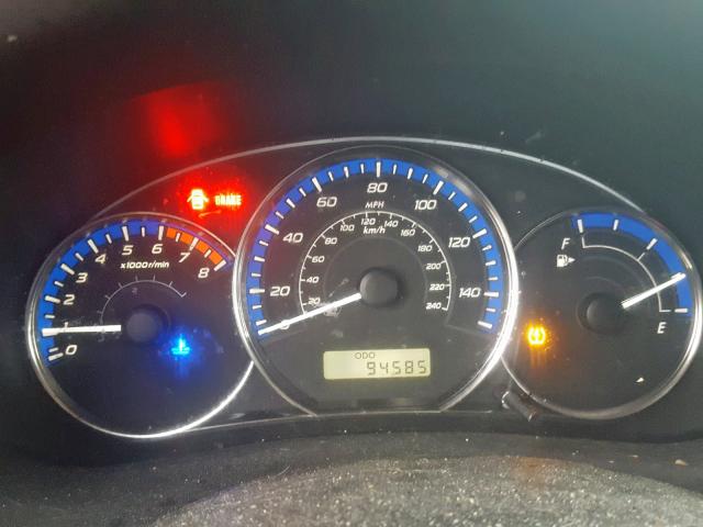 JF2SH6BC0AG917641 - 2010 SUBARU FORESTER XS  foto 8