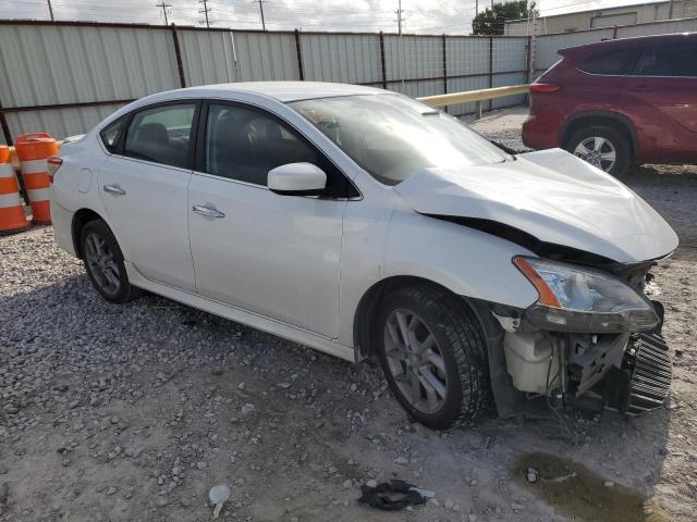 3N1AB7AP9EY286059 - 2014 NISSAN SENTRA S WHITE photo 4