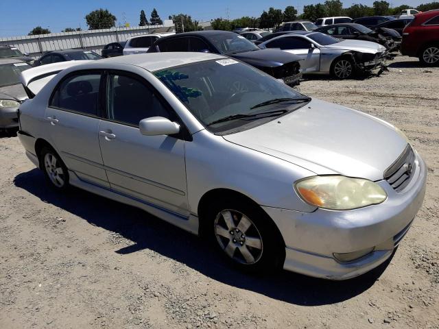 1NXBR32EX4Z244368 - 2004 TOYOTA CAROLLA CE SILVER photo 4