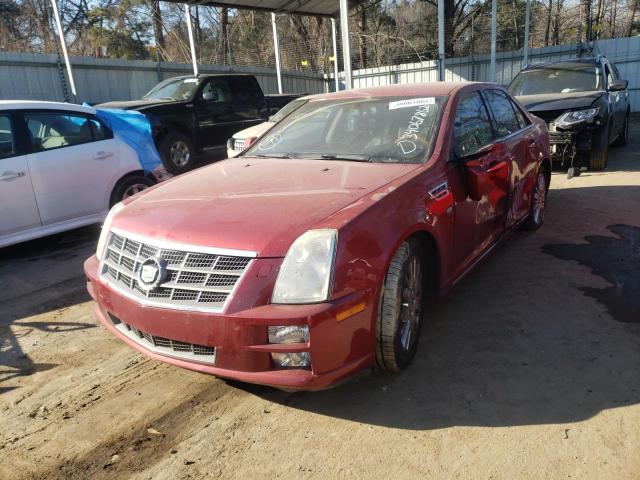 1G6DU6EV8A0149953 - 2010 CADILLAC STS BURGUNDY photo 2