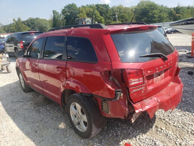 3C4PDCAB3HT559691 - 2017 DODGE JOURNEY SE RED photo 3